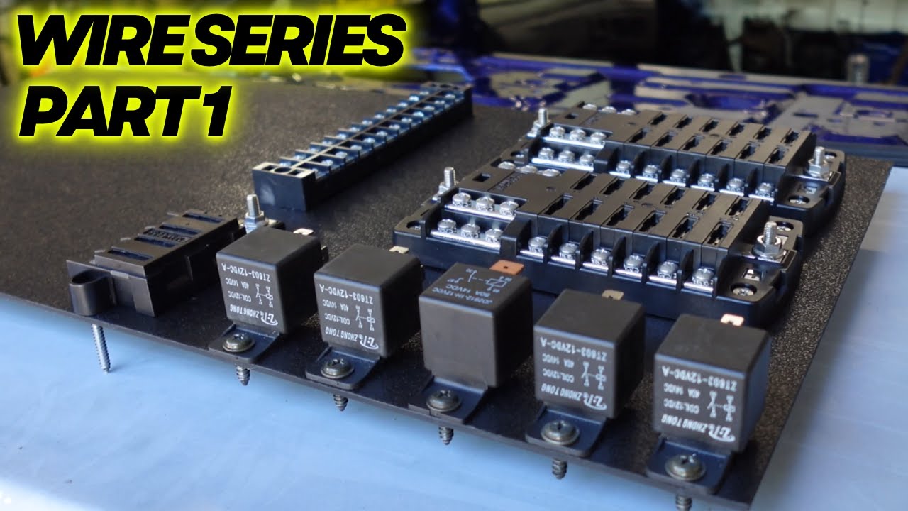 How To Build The Relay & Fuse Panel - S14 Custom Wiring | Part 1