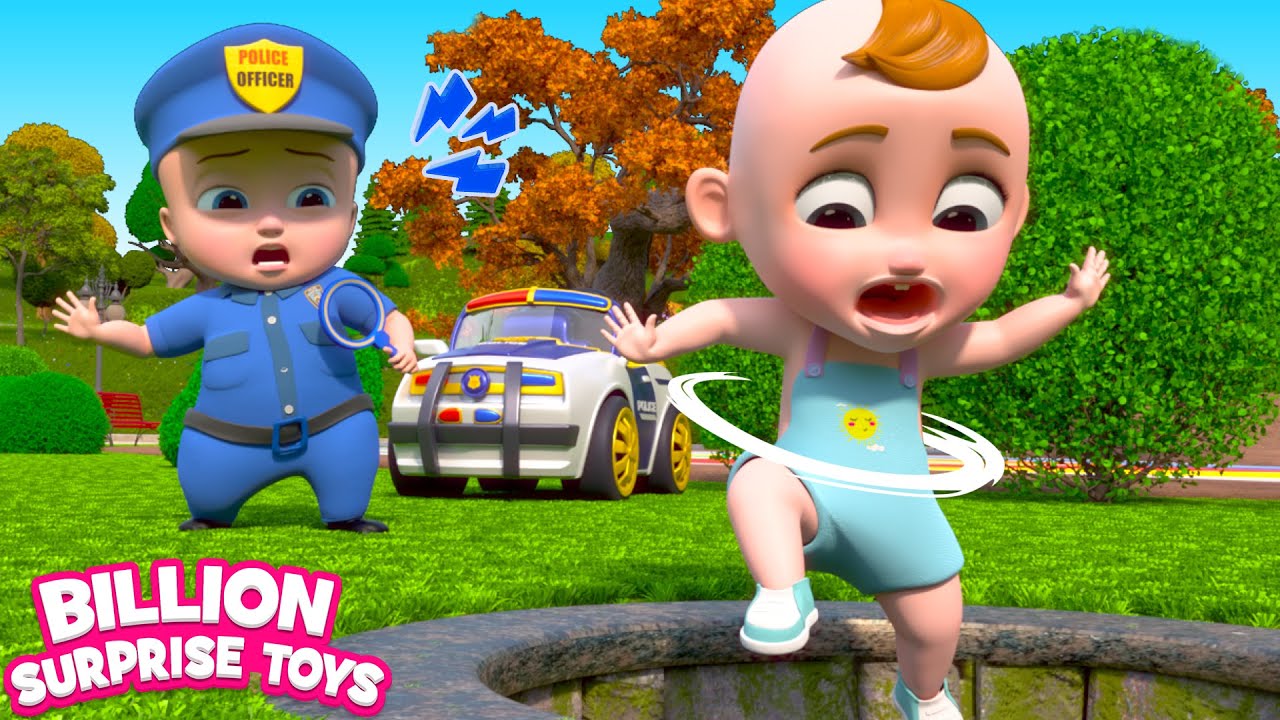 Baby is in trouble, rescue team saved the child, trouble warning Hindi Cartoon for Children