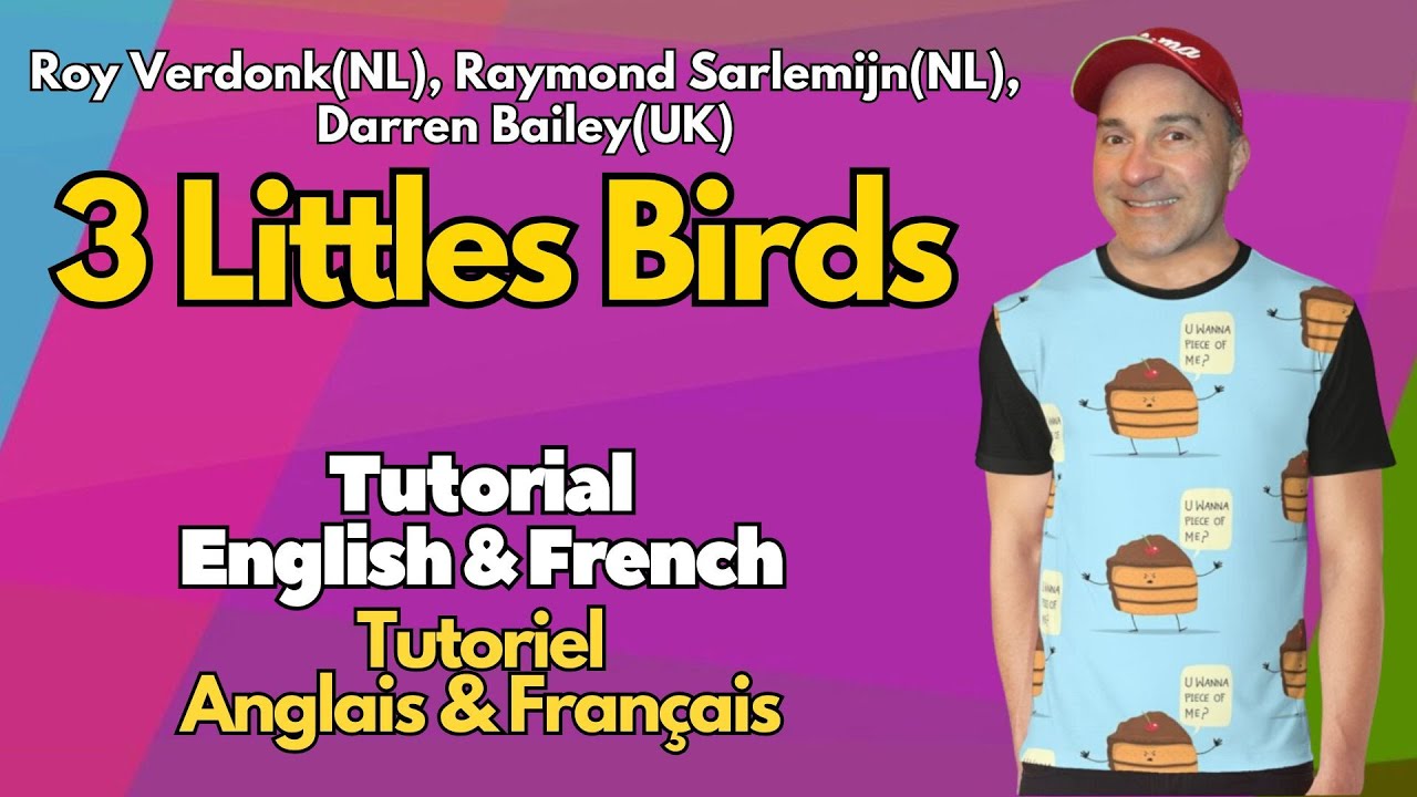 3 Little Birds Line Dance (Tutorial English & French / Tutoriel Anglais & Français)