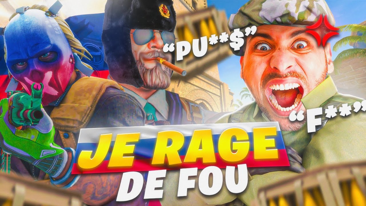 1ER ROUND CA PART EN C******, JE PÈTE UN PLOMB ! (faceit level 10 +3k elo)