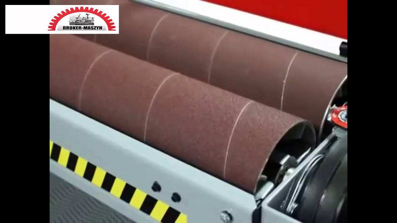 Szlifierka szerokotaśmowa walcowa PROFI Holzmann ZS 640P