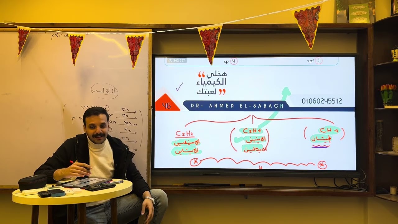 ٢ث باقى الدرس ااثالث (تهجين الميثان و الايثين و الايثاين ) 