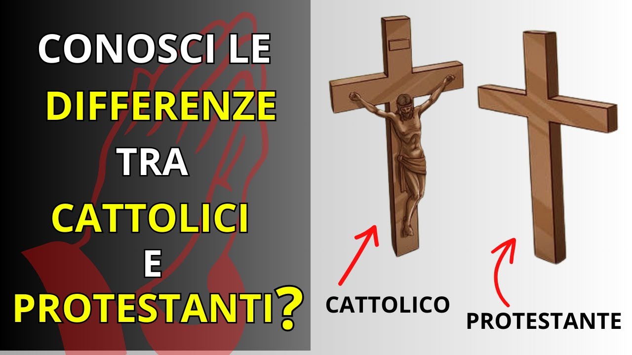 DIFFERENZE tra la Religione CATTOLICA e quella PROTESTANTE- Guarda il VIDEO! 👀