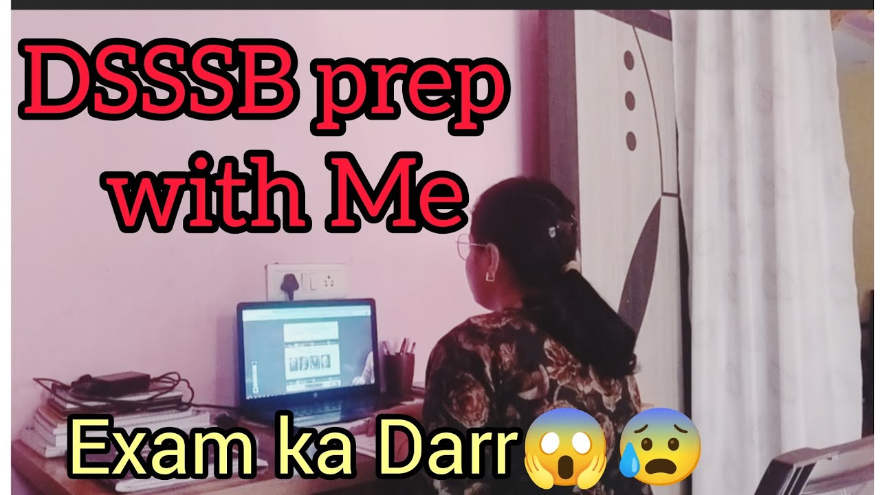 DSSSB prep with Me ☺️| Exam preparation🤓 | Study Vlog | #dsssbexam #dsssbprtpreparation 