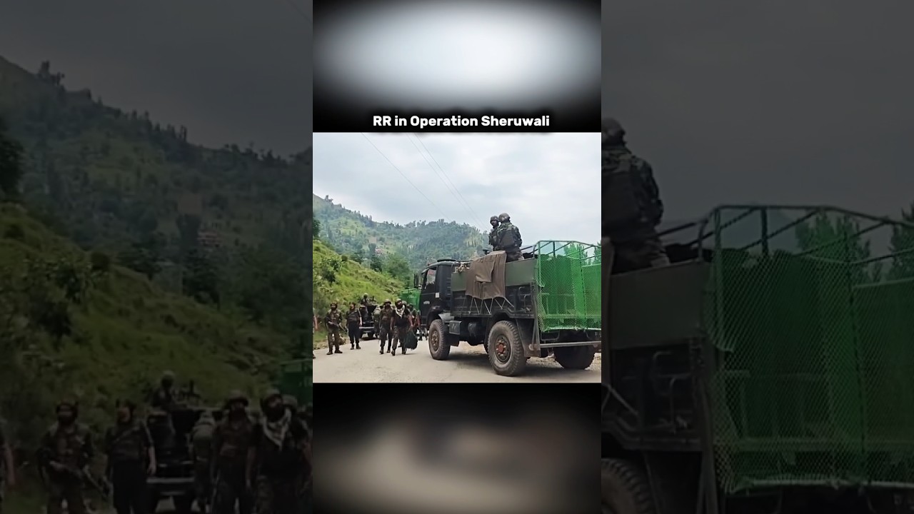 RR in Operation Sheruwali 😶|| #viralshorts #shorts #military #army #indianarmy