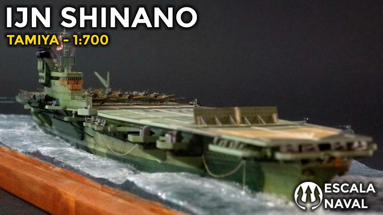 IJN SHINANO - TAMIYA - 1:700 | INTRODUCING MY MODELS #6