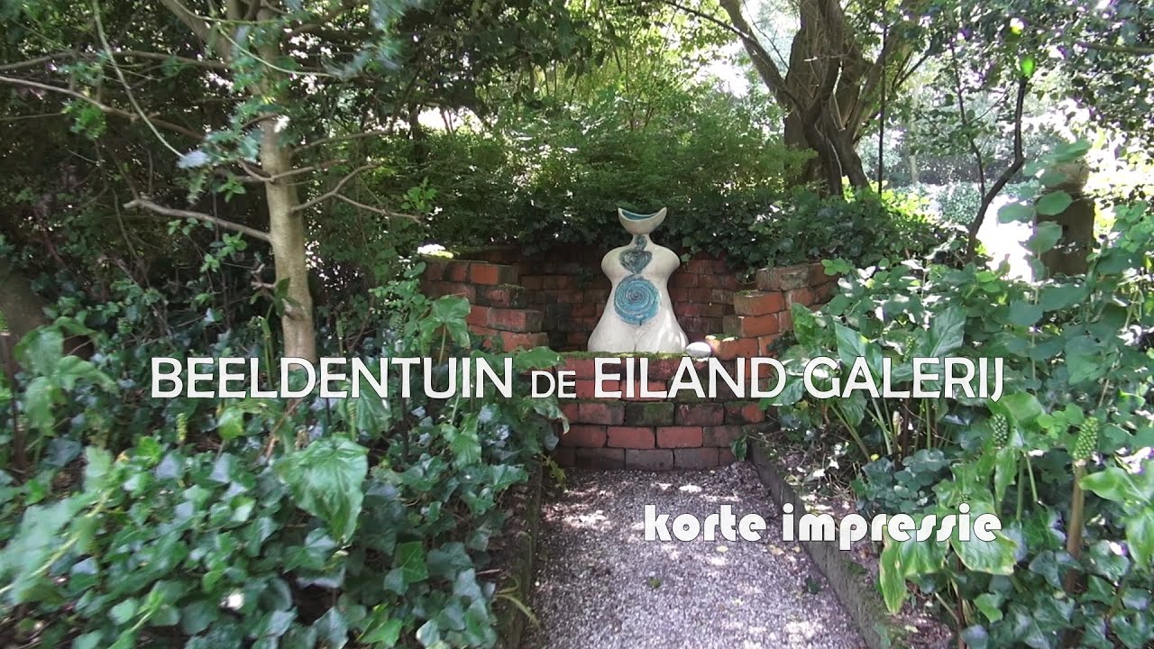 De Beeldentuin van de Eiland Galerij op Texel
