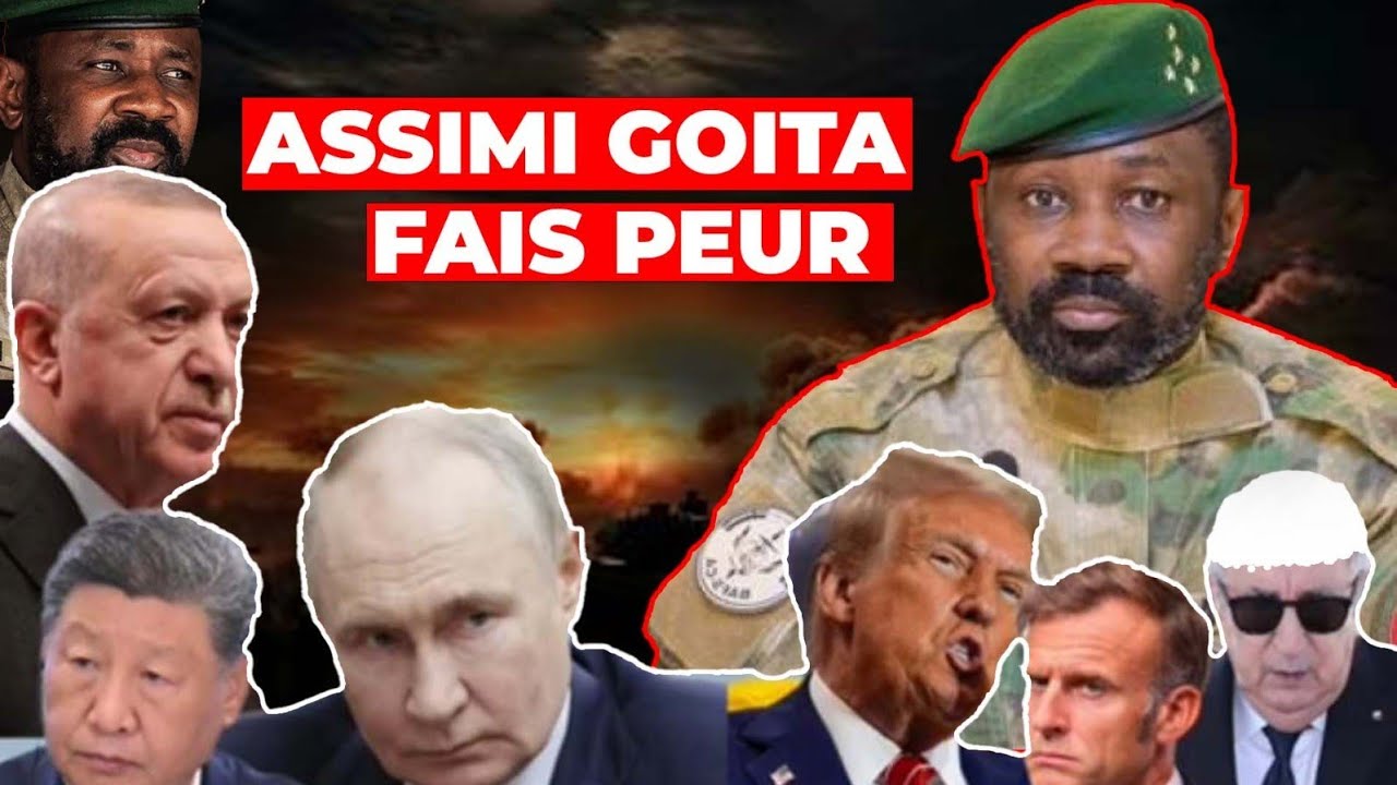 🔥 Assimi Goïta parle fort : Message puissant du Général qui fait réagir le Mali !