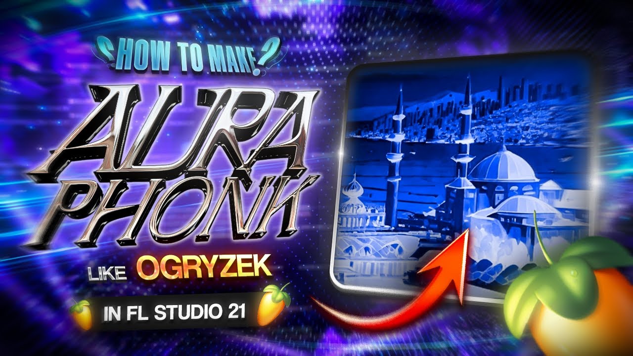 Producing AURA PHONK Melody like Ogryzek - FL Studio TUTORIAL [FLP included]