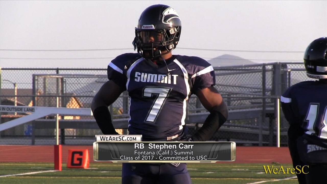 Stephen Carr highlights vs. San Gorgonio - 9/8/16
