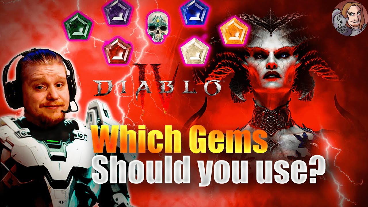 Diablo IV - What Are Gems Good For? (Topaz, Amethyst, Sapphire, Emerald, Diamond, & Skull)