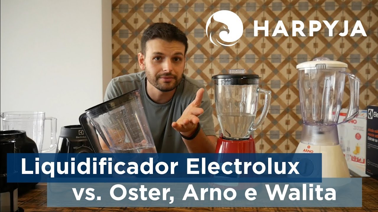 Avaliação de Liquidificador Electrolux vs. Oster, Walita e Arno