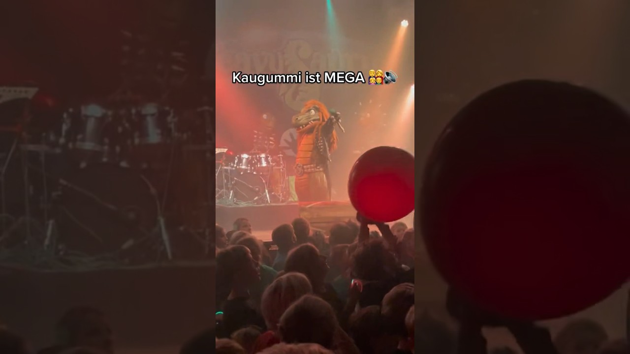 Wie oft habt ihr dieses Intro schon geh&ouml;rt? 🦖🤘 #Kinderlieder #Familienevent #Konzert