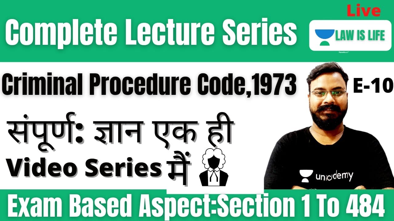 Sec 129 TO 133 Of CrPC,1973 | E10 | Marathon Session On Complete Criminal Procedure Code 1973 |