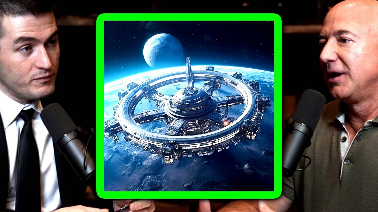 Human population will grow to 1 trillion | Jeff Bezos and Lex Fridman