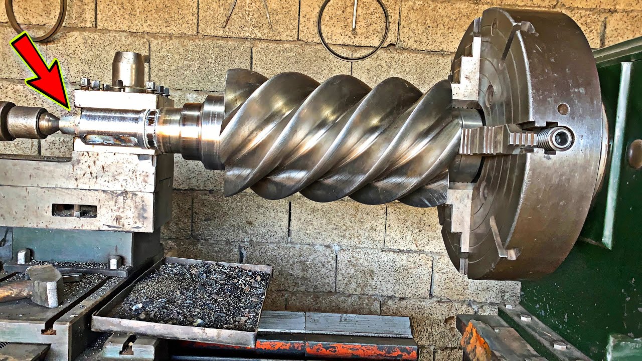 Repair Air compressor Warm Gear Warm  GearRebuilding #pkmechanics