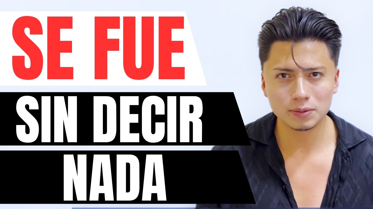 Me dejó de hablar de la nada | Ghosting: haz esto