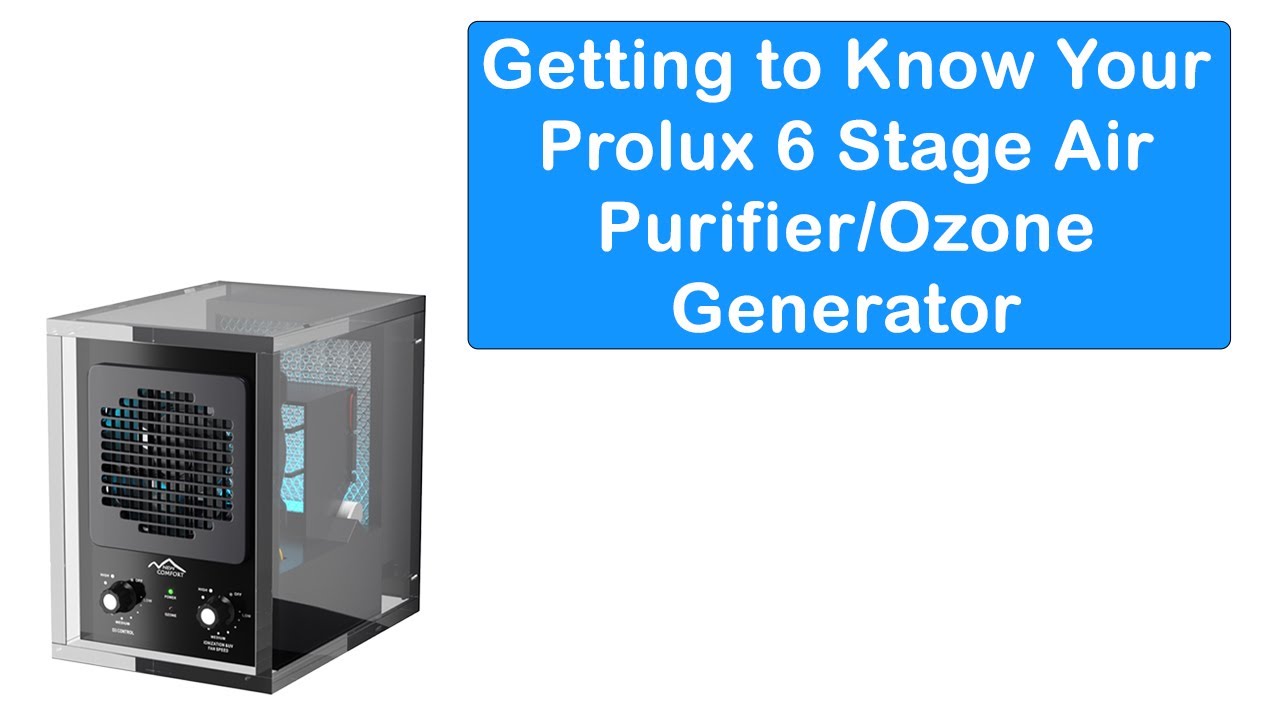Prolux 6 Stage Air Purifier/Ozone - Unboxing, Assembly and Overview -