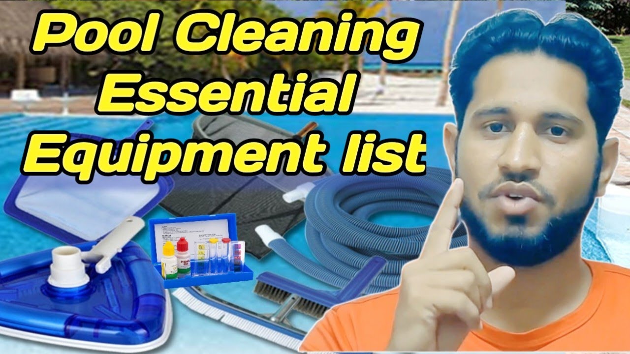 9 Pool cleaning supplies you absolutely need | pool cleaning equipment list
