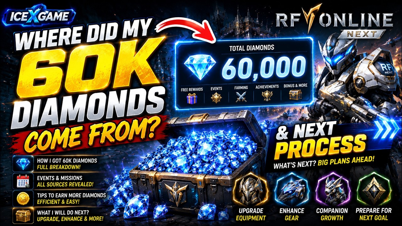 RF Online Next: Откуда у меня 60 000 алмазов? | Следующий этап