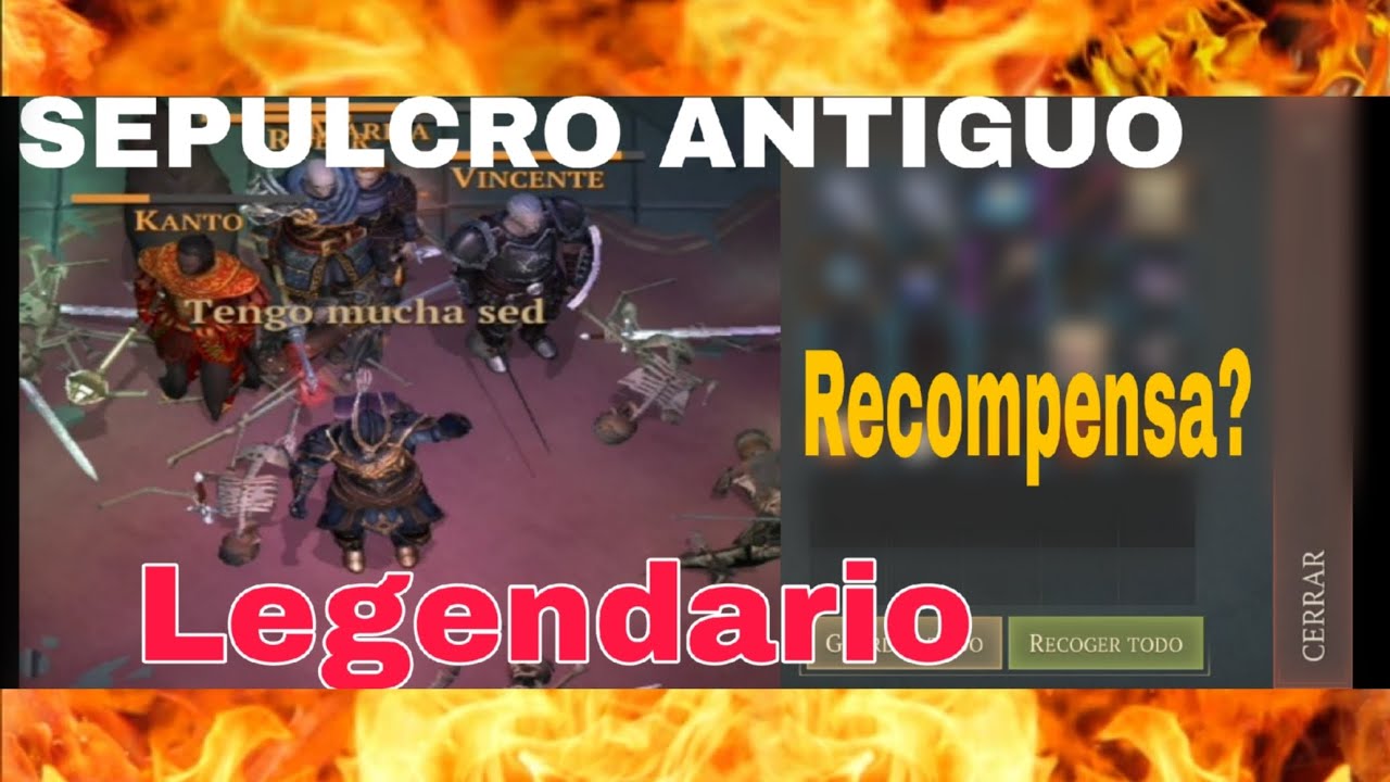 SEPULCRO ANTIGUO MODO LEGENDARIO QUE RECOMPENSAS PUEDE DAR? #grimsoul #sepulcro  #boss 