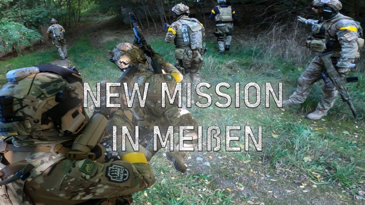 Meißen - Alpha Wolves - erstes mal Airsoft im Team!