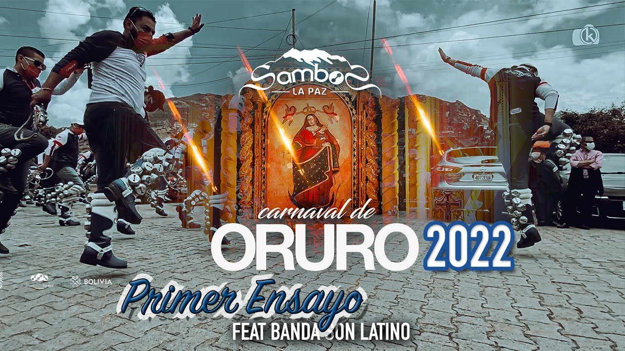 🎵🇧🇴 Sambos Caporales Bloque La Paz ft Banda Son Latino - Primer Ensayo - Carnaval de Oruro 2022
