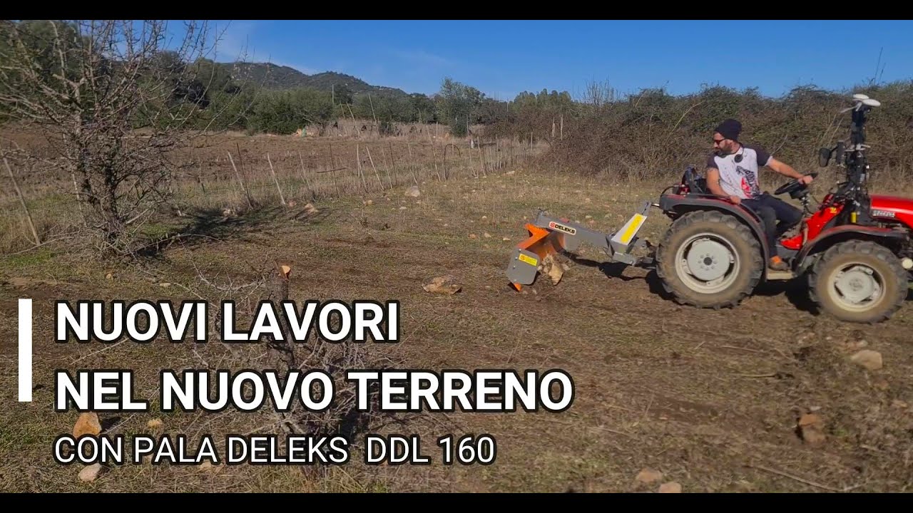 NUOVO TERRENO, NUOVI LAVORI !