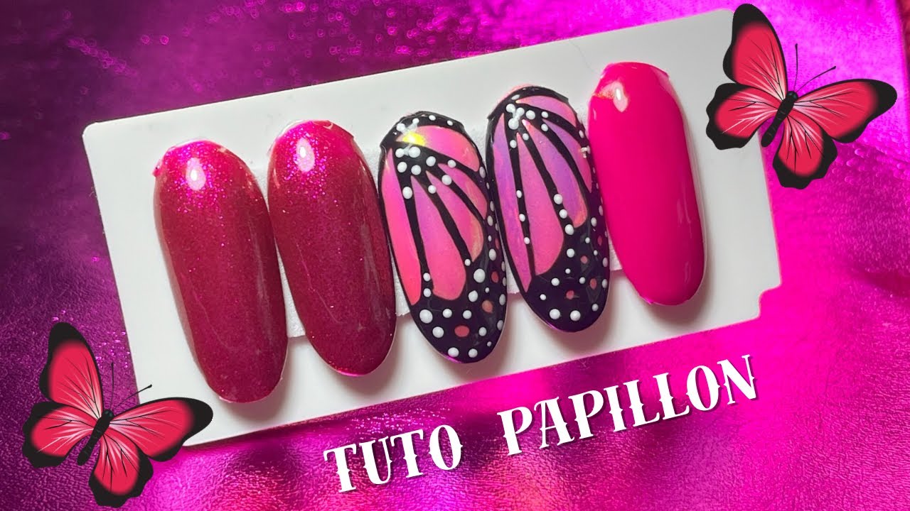 TUTO | Nail Art Papillon 🦋