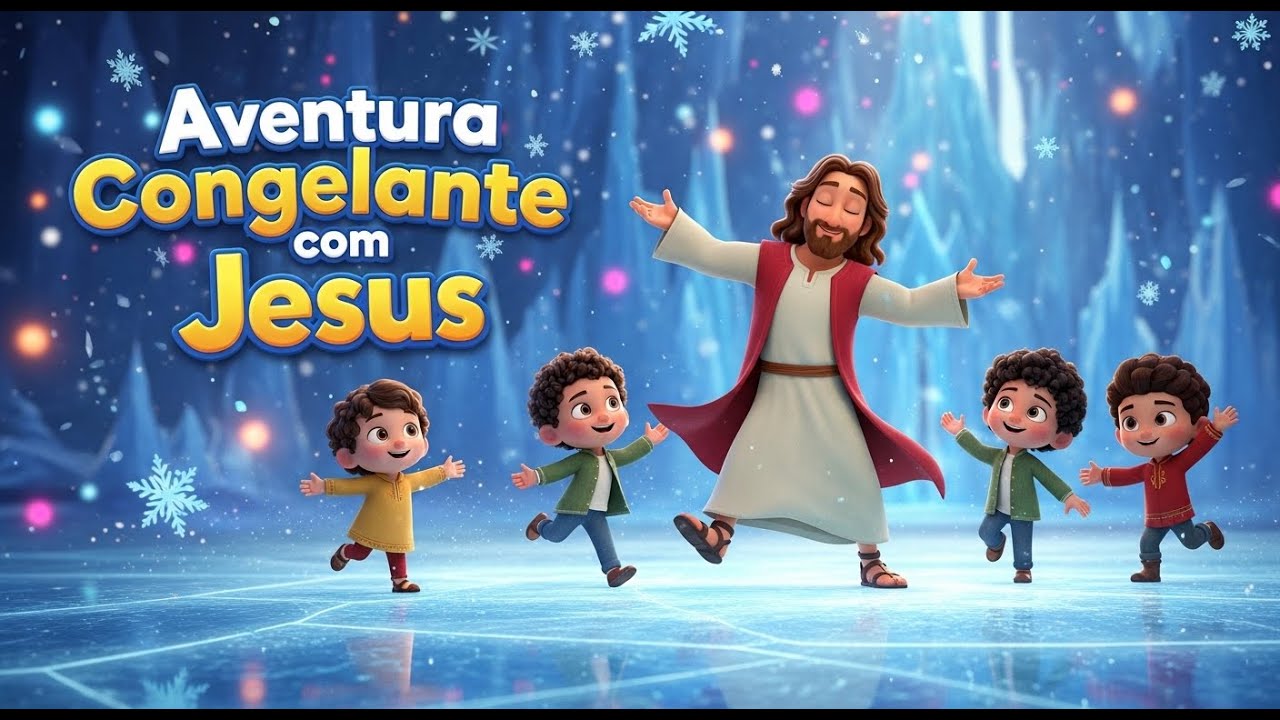 Aventura Congelante com Jesus | Música Gospel Infantil Animada 3D | Louvor Infantil Alegre