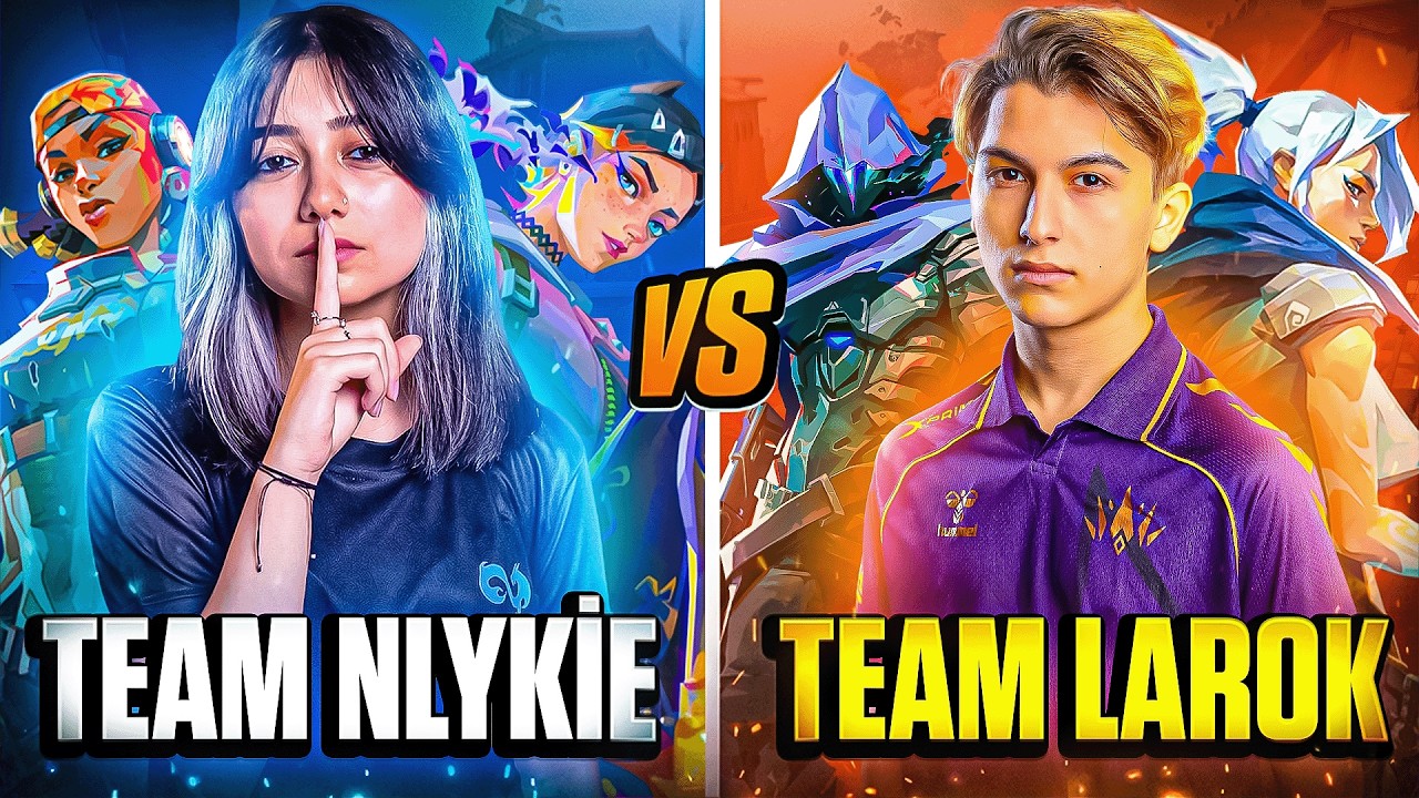 TEAM Nlykie VS TEAM Lar0k 5VS5 MAÇ ! w/@lar0kvl