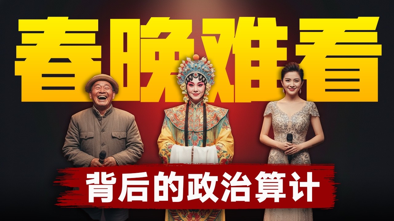 【春晚的算计】节目抽象，南北对立，这背后隐藏着怎样的政治算计？