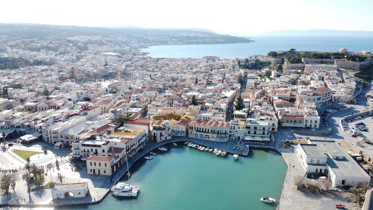 Drone Dji Mavic Mini  (Review Greek only) Flight over Rethymno
