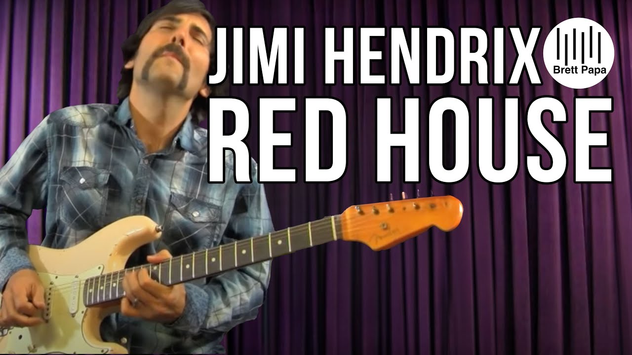 Джими Хендрикс - Red House - Урок игры на гитаре - Вступление к песне