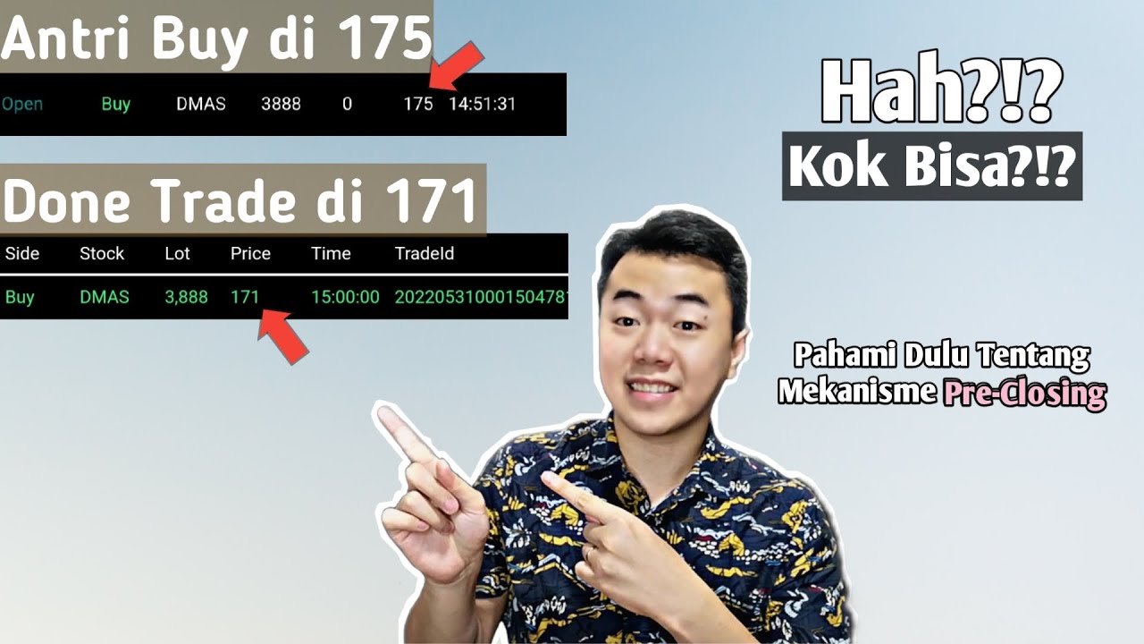 Mendulang Cuan Lewat Pre-Opening dan Pre-Closing? Emangnya Bisa? Pahami Dulu Mekanismenya