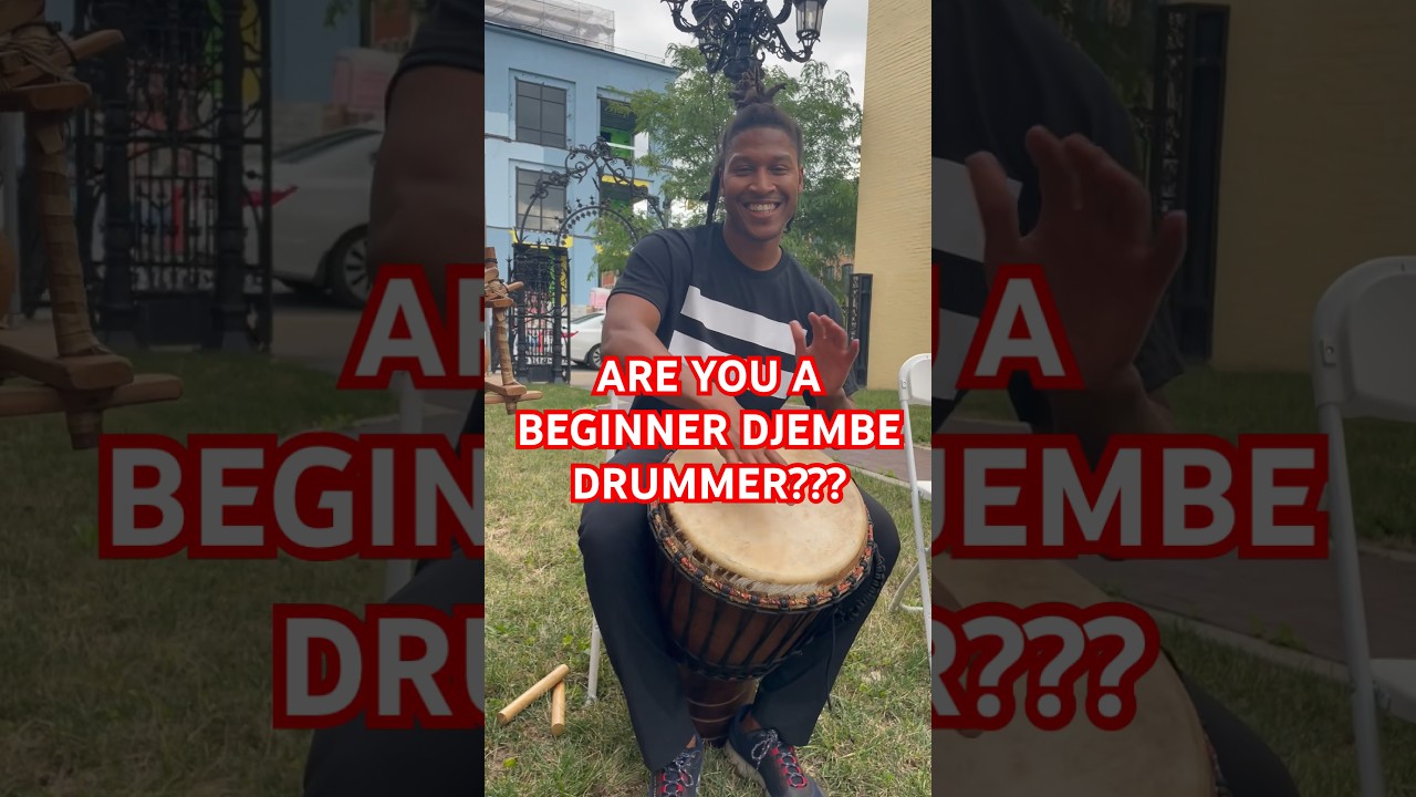 5 Lessons For BEGINNER Djembe Players🪘How To Play #djembe #djembedrum #africandrumming