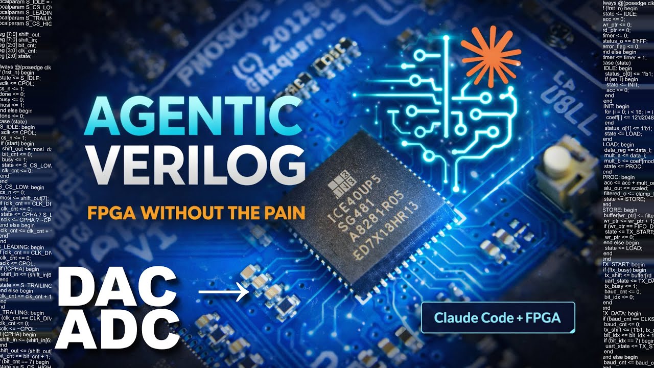Отладка скрытых ошибок синхронизации — петля ЦАП-АЦП | Agentic Verilog #15
