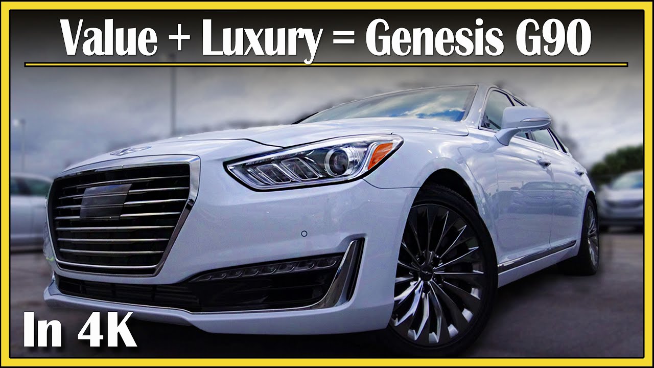 2017 - 2019 Genesis G90 Review | A Big Value-Packed Luxury Sedan! | In-Depth & DETAILED | In 4k UHD!
