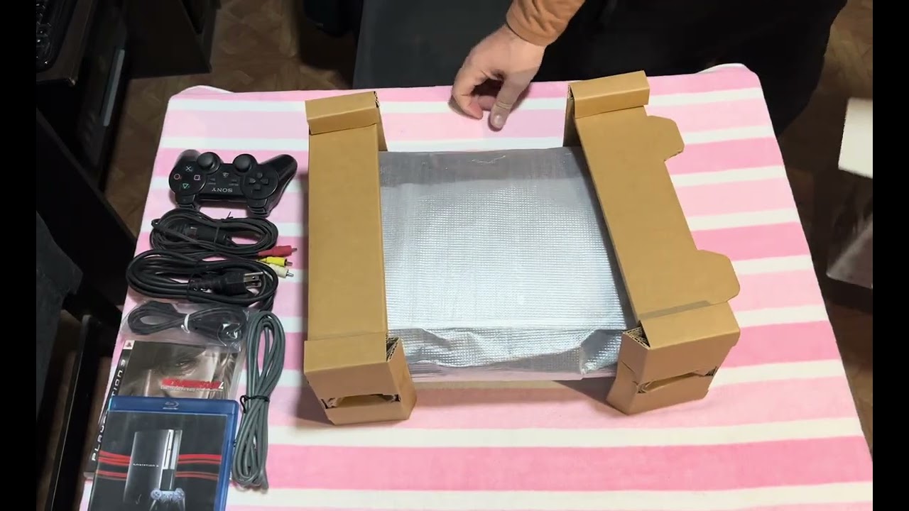 Unboxing Ps3 Fat de 80gb edicion MGS4