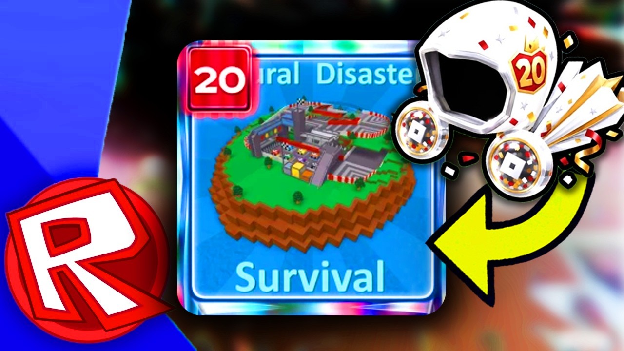 [СОБЫТИЕ] Как пройти Infinity Quest в Natural Disaster Survival (Значок THE HUNT: ROBLOX 20 SAFETY)