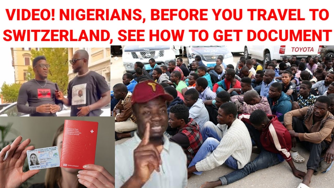 Nigerians! Before You Migrate To Switzerland 🇨🇭 Watch This Video