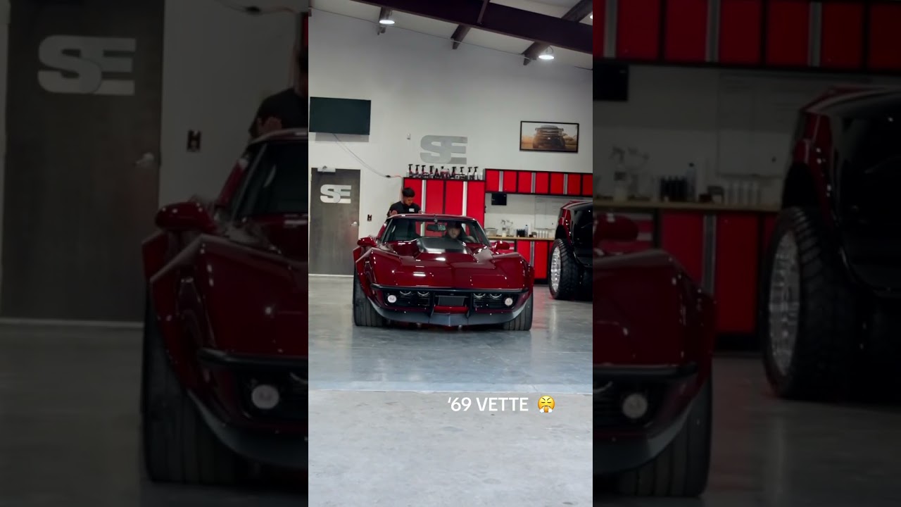 Custom 1969 Vette 🔥😤 #corvette #classiccars #detailing
