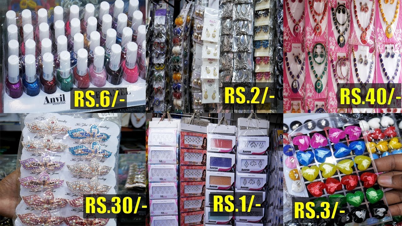 Rs.1/- All Fashionable Fancy Items At Wholesale Price Sowcarpet | Shri Mahalakshmi Impex
