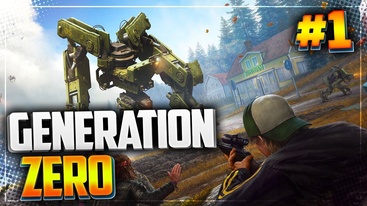 GENERATION ZERO |#1| - ВЫЖИВАНИЕ В МИРЕ РОБОТОВ УБИЙЦ!!!