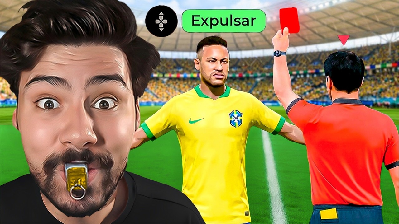 JOGUEI MODO CARREIRA COMO UM &Aacute;RBITRO.. Fiz Tudo errado kkk