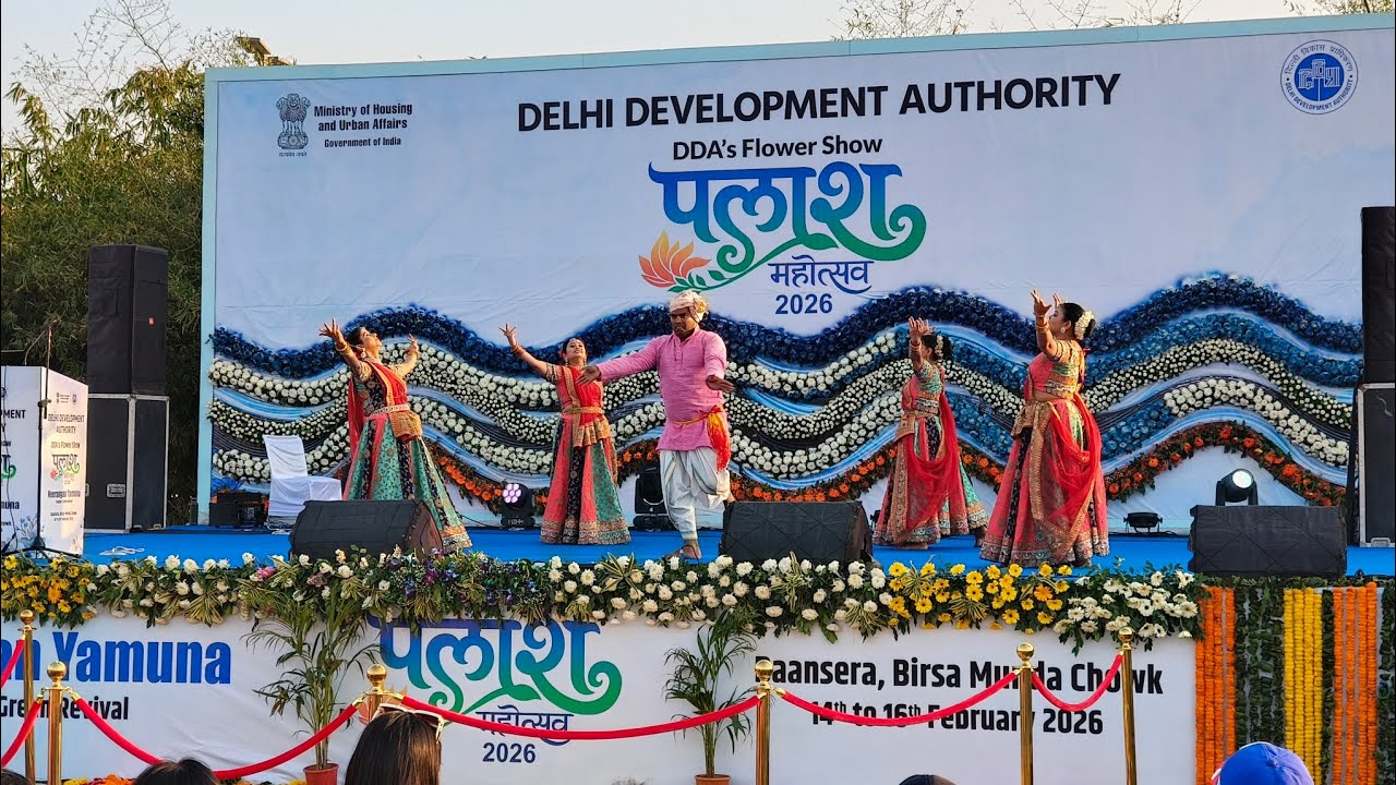 Flower show delhi 2026 bansera park14-16 February dda palash mahautsav #flower show#tulip garden