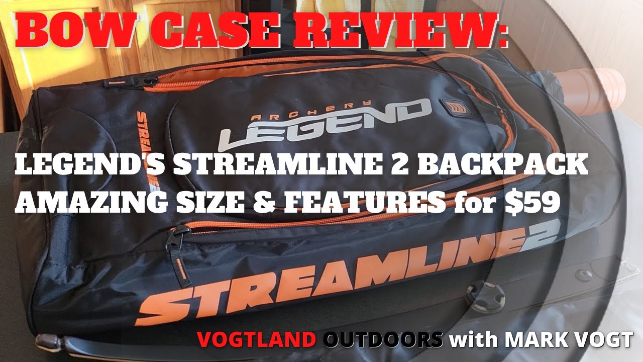 Recurve Case Review:   LEGEND'S STREAMLINE 2 Case -  Amazing Features for $59 !!!