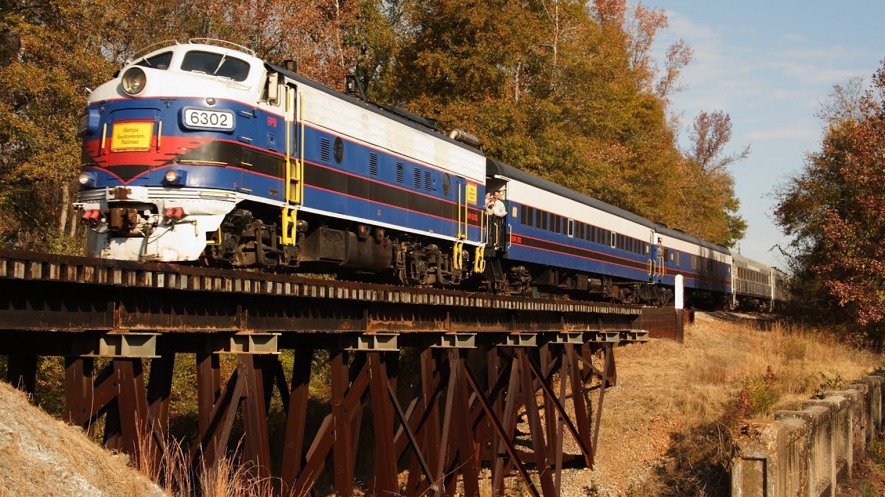 Georgia Southwestern Railroad Run For Central of Georgia Railroad Historical Society (CGRHS)