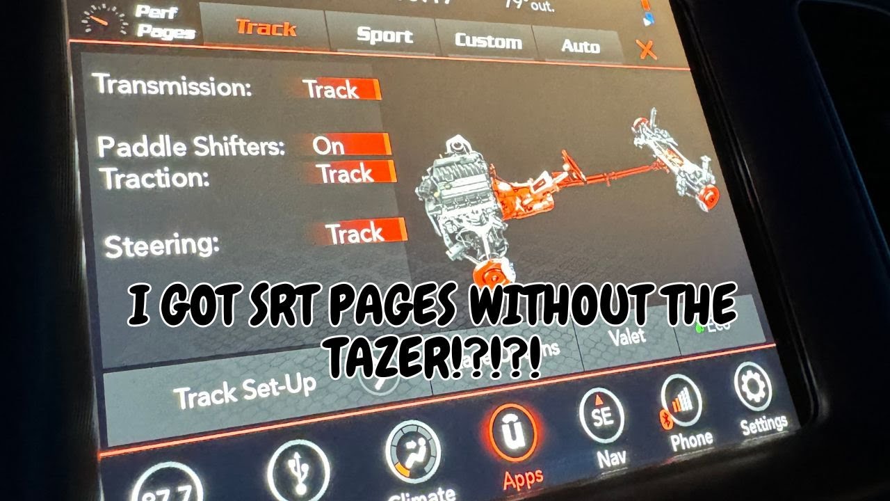 I GOT SRT PAGES WITHOUT USING THE Z AUTOMOTIVE TAZER!?!?! WAY BETTER THAN TAZER!!! SUPER EASY!!!