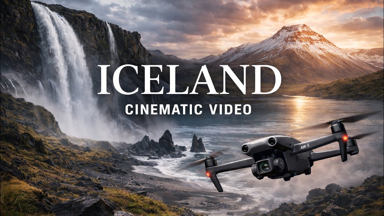 DJI AIR 3S ICELAND | CINEMATIC video
